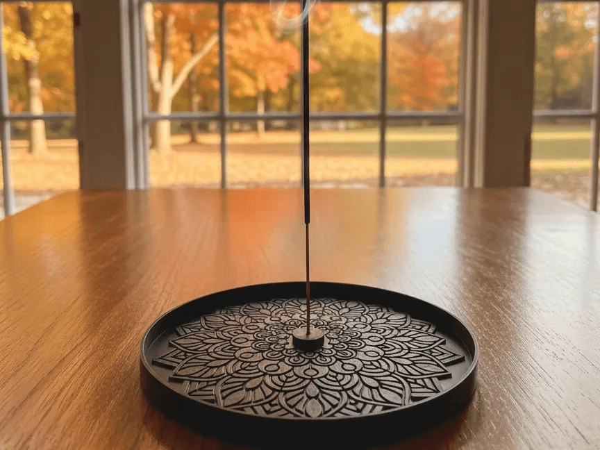 Mandala Sacred Geometry Incense Plate