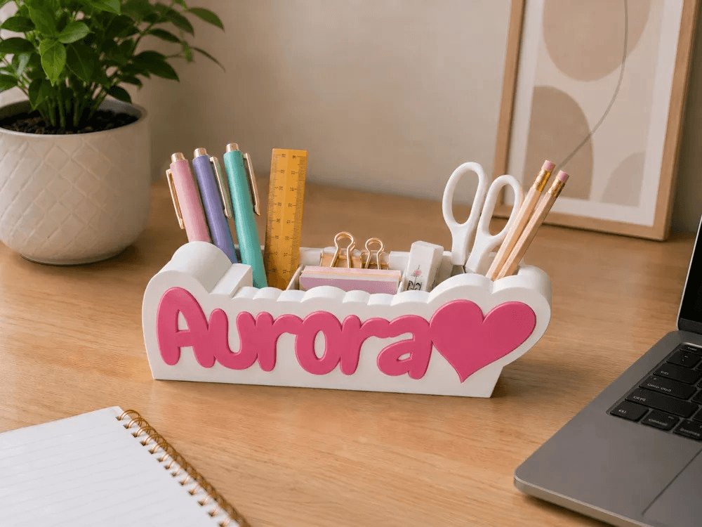 Personalized Name Desk Caddy