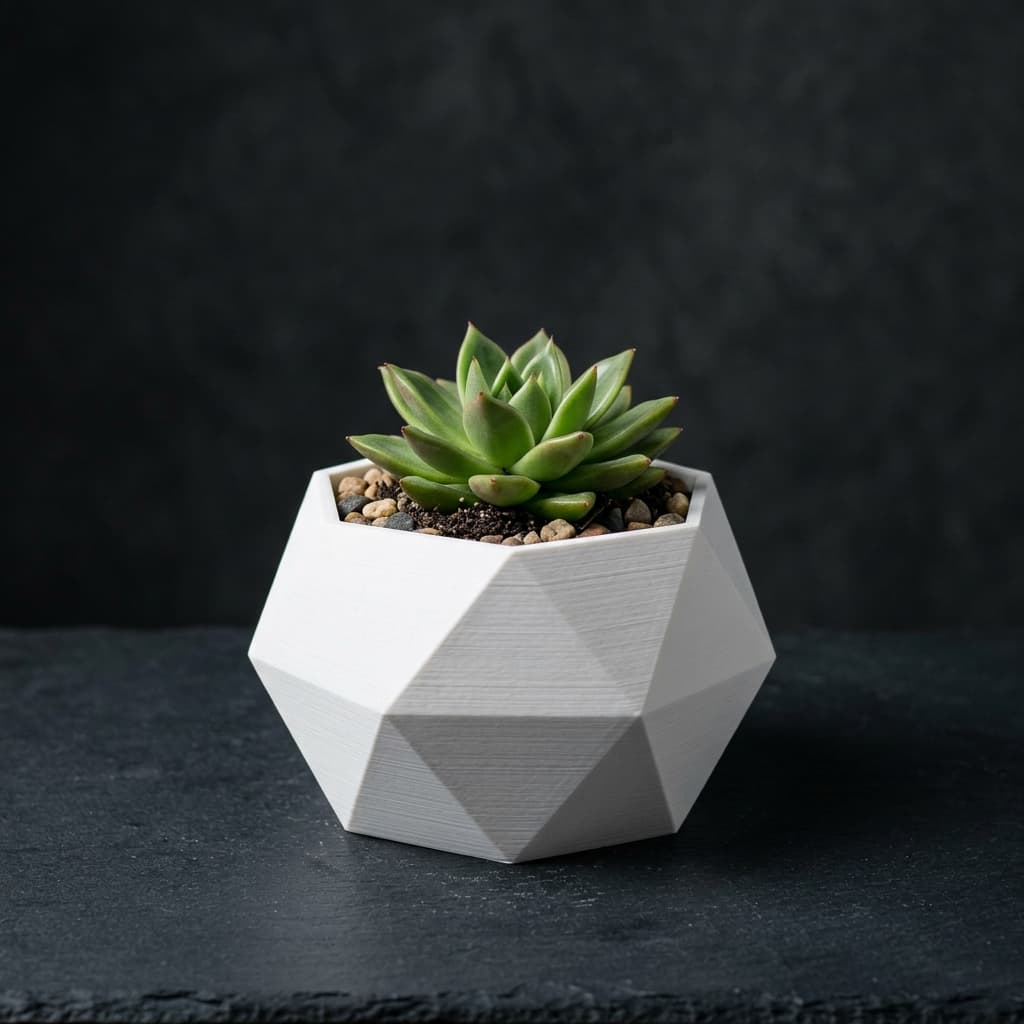 Geometric Desk Planter