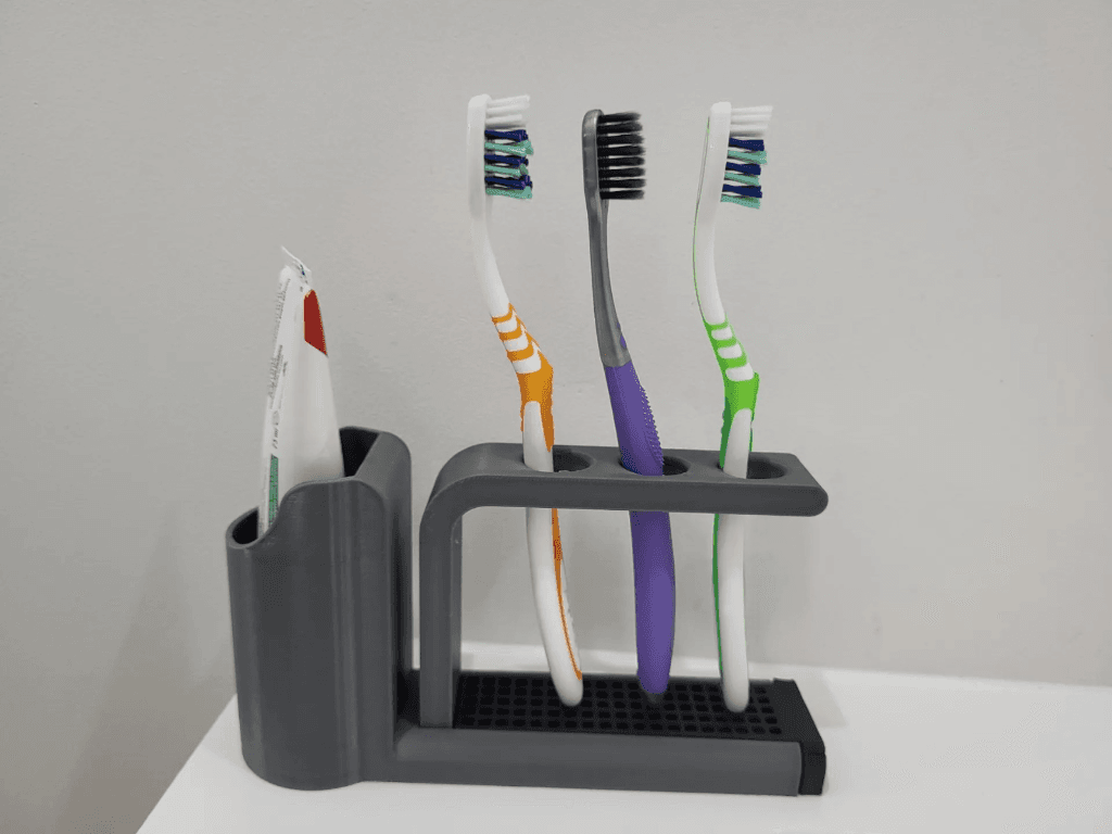 Drainage Toothbrush & Paste Caddy